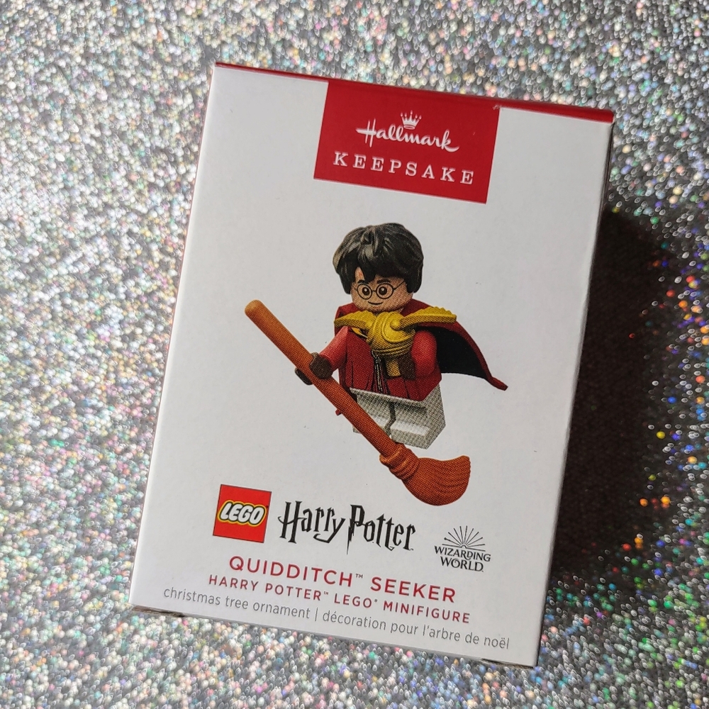 Hallmark Harry Potter Quidditch Seeker Ornament - Red and Yellow